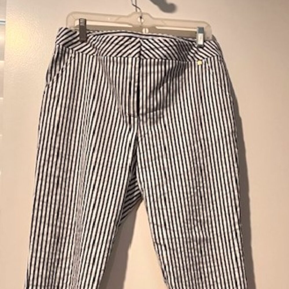 TRINA TURK wide leg striped pants - size 10